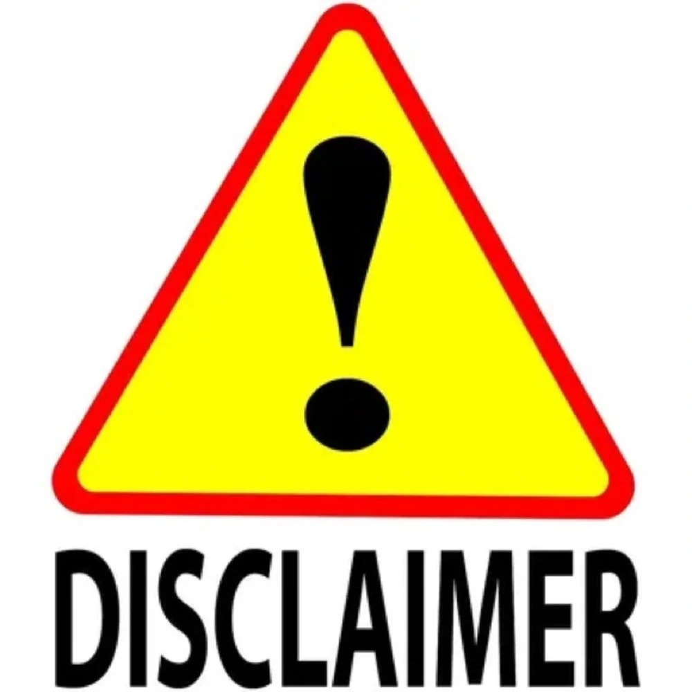 DISCLAIMER